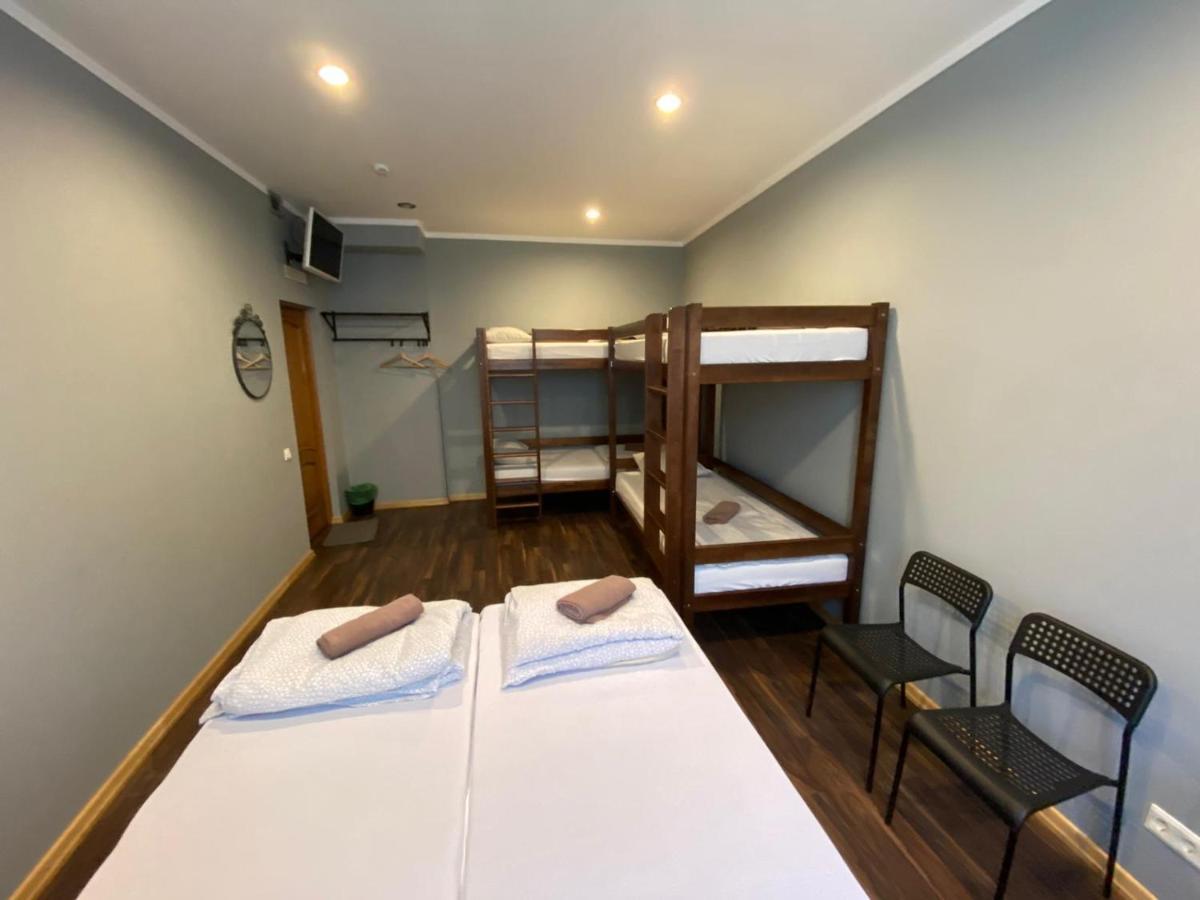 Aparthotel Riga Luaran gambar A room at the hostel