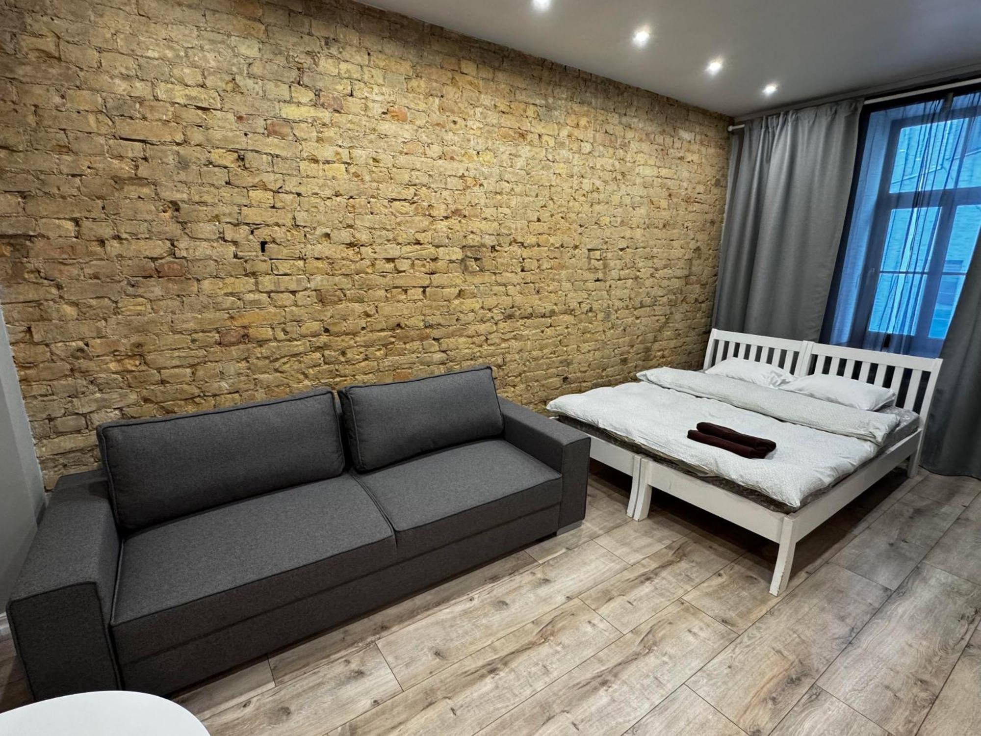 Aparthotel Riga Luaran gambar A typical studio apartment