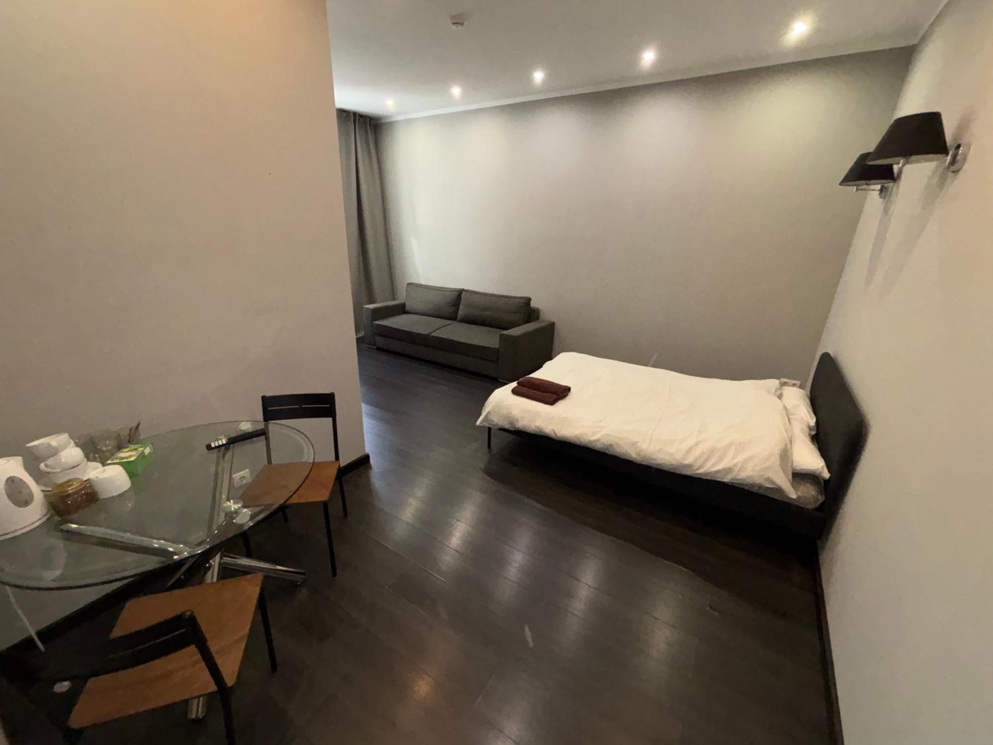 Aparthotel Riga Luaran gambar A room at the hotel